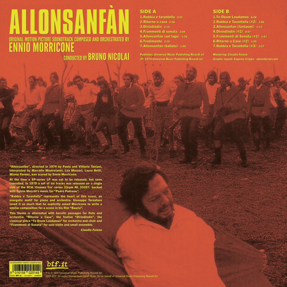 Allonsanfàn OST (RSD 2024 EU/UK Exclusive)