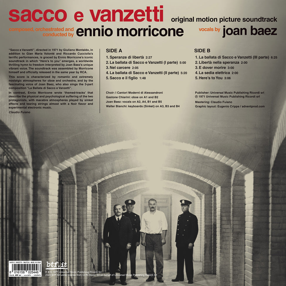 Sacco e Vanzetti (RSD 2024 EU/UK Exclusive)