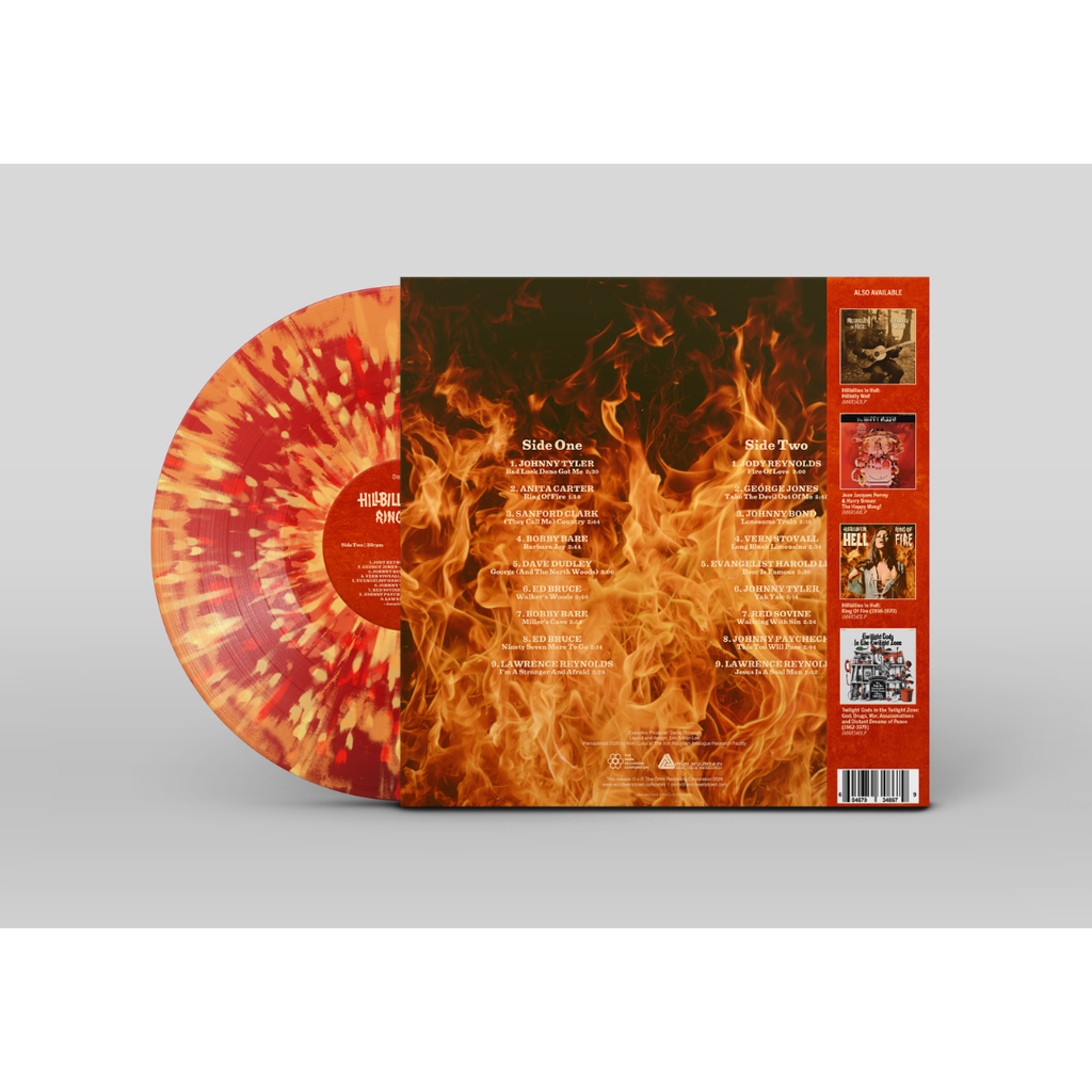 【希少盤】HELLBILLYS '93年日本オリジナルレッドヴァイナルLP Lost Society - Hell Is A State Of Mind – Nuclear Blast USA