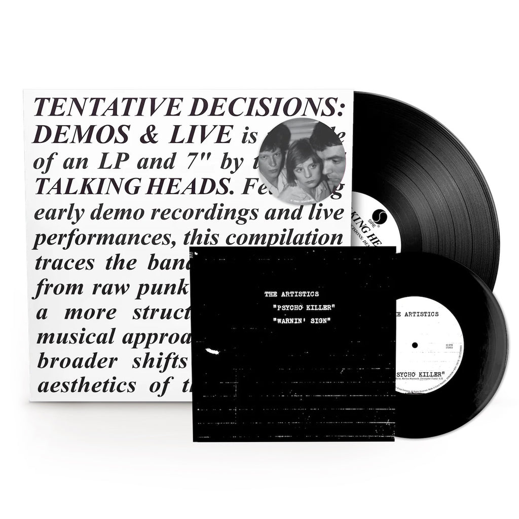 Talking Heads レコード新品未使用 Talking Heads | Tentative Decisions: Demos & Live – Light in the Attic