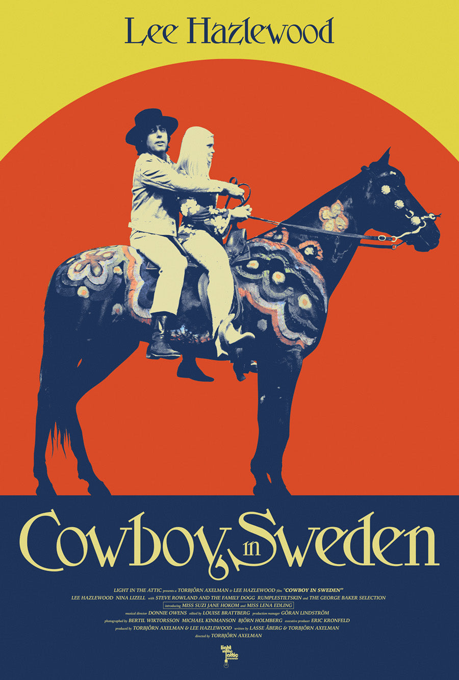 Cowboy In Sweden Poster