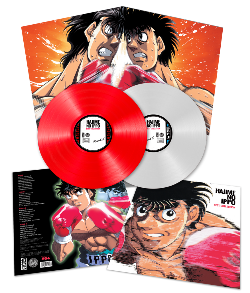 Hajime No Ippo (Best Collection) 2xLP (Silver Red Vinyl) – Plastic Stone  Records