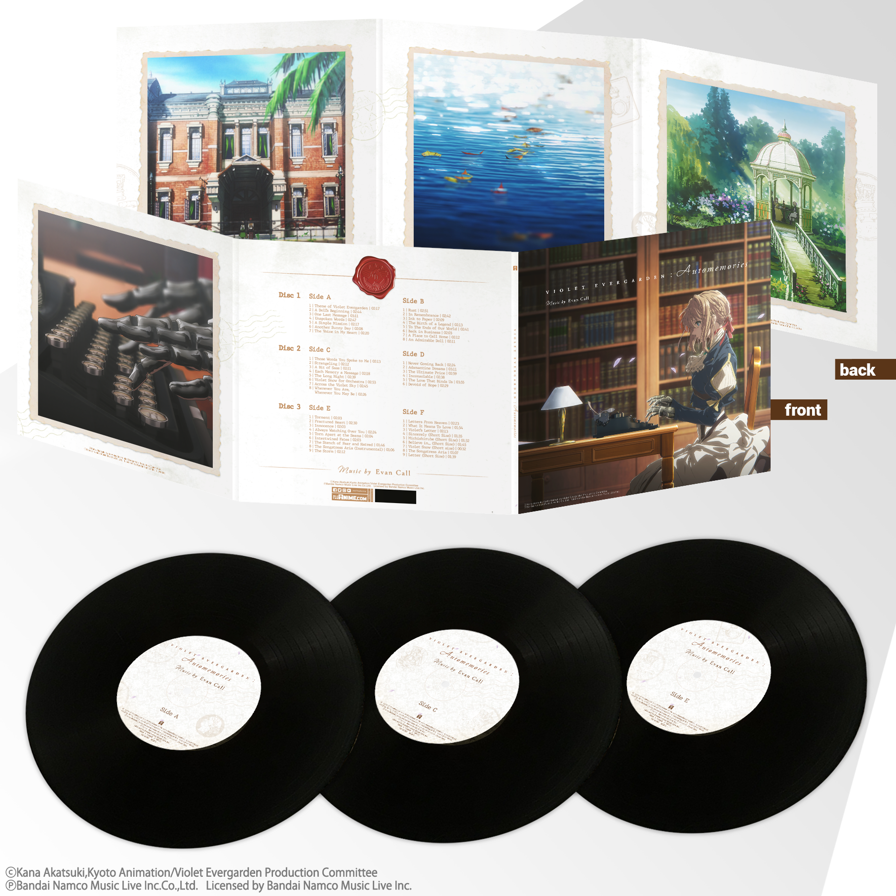 Evan Call | Violet Evergarden (Original Soundtrack) – Light in the Attic