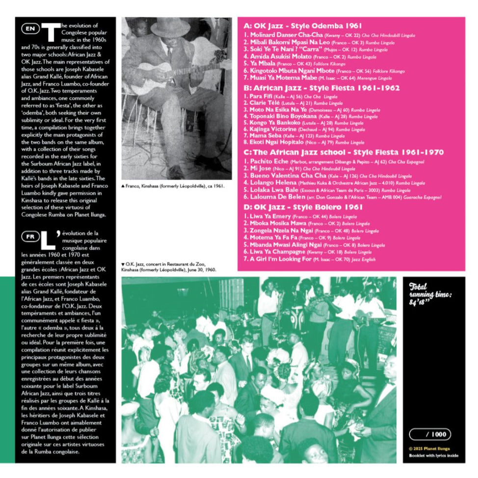 African Jazz invites O.K. Jazz