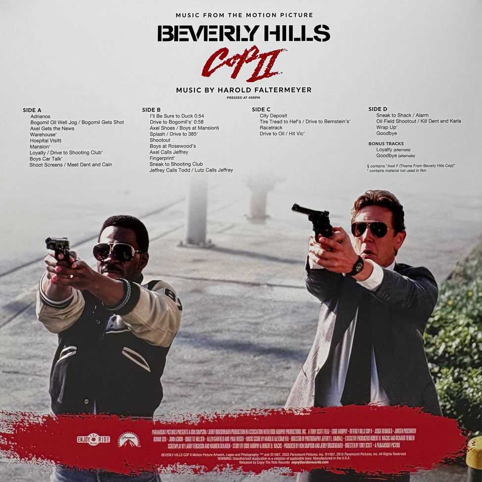 Beverly Hills Cop II Original Motion Picture Score (LITA Exclusive Variant)
