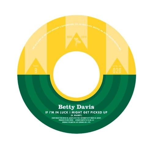 Light In The Attic 10 Year Anniversary: Betty Davis "If I'm In Luck I Might Get Picked Up"