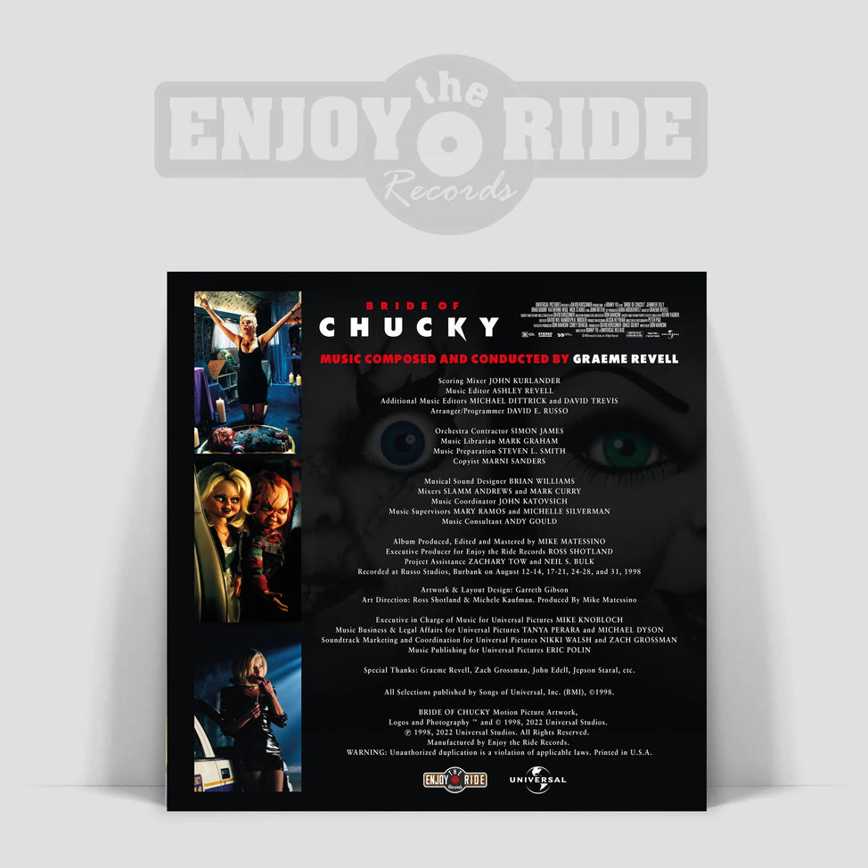 Bride of Chucky Original Motion Picture Score