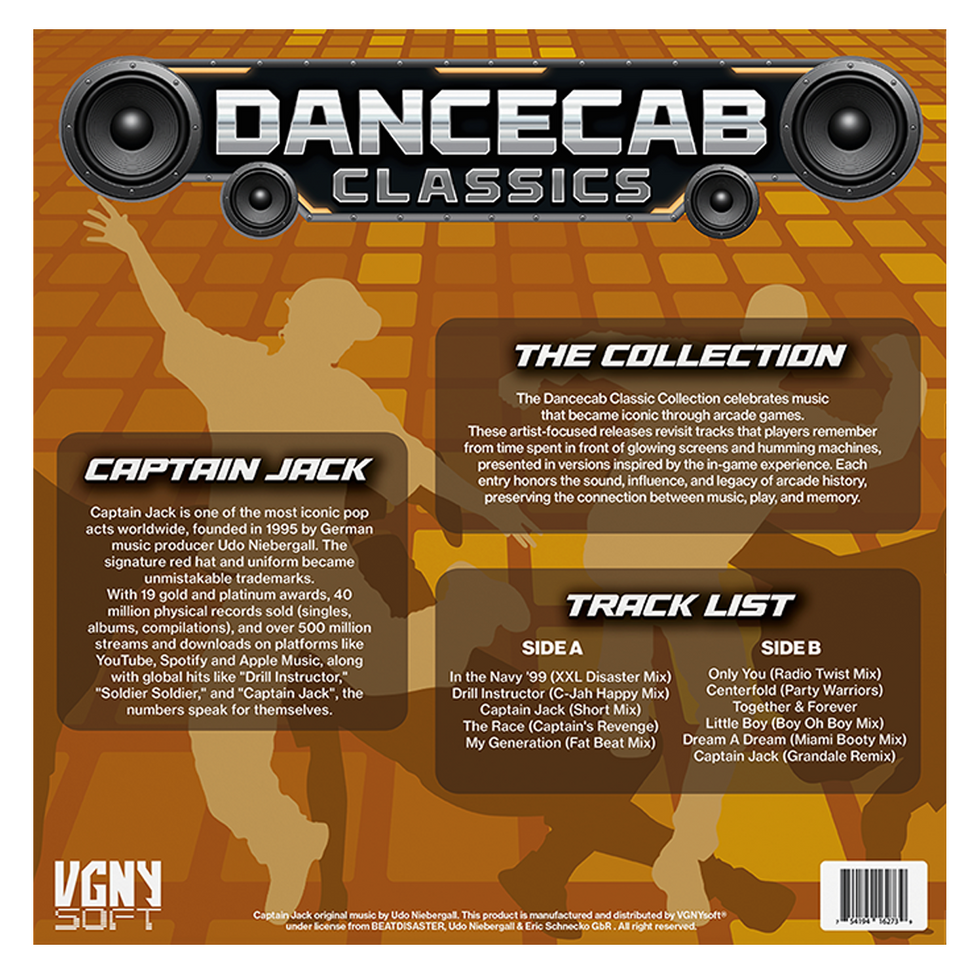 Captain Jack | Dancecab Classics Volume 001 - Captain Jack Edition