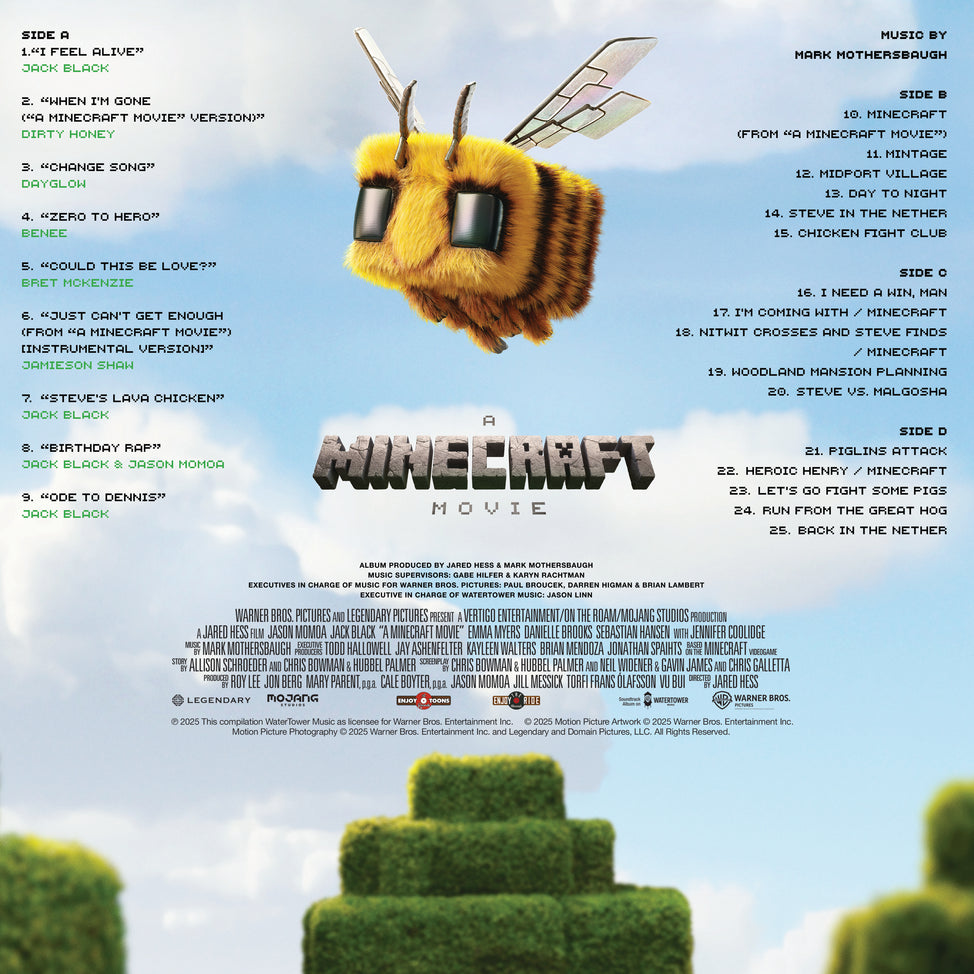 A Minecraft Movie (Original Motion Picture Soundtrack) (LITA Exclusive Variant)