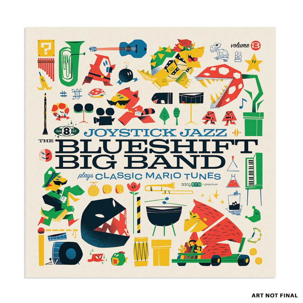 Joystick Jazz: The Blueshift Big Band Plays Classic Mario Tunes (Vol. 3)