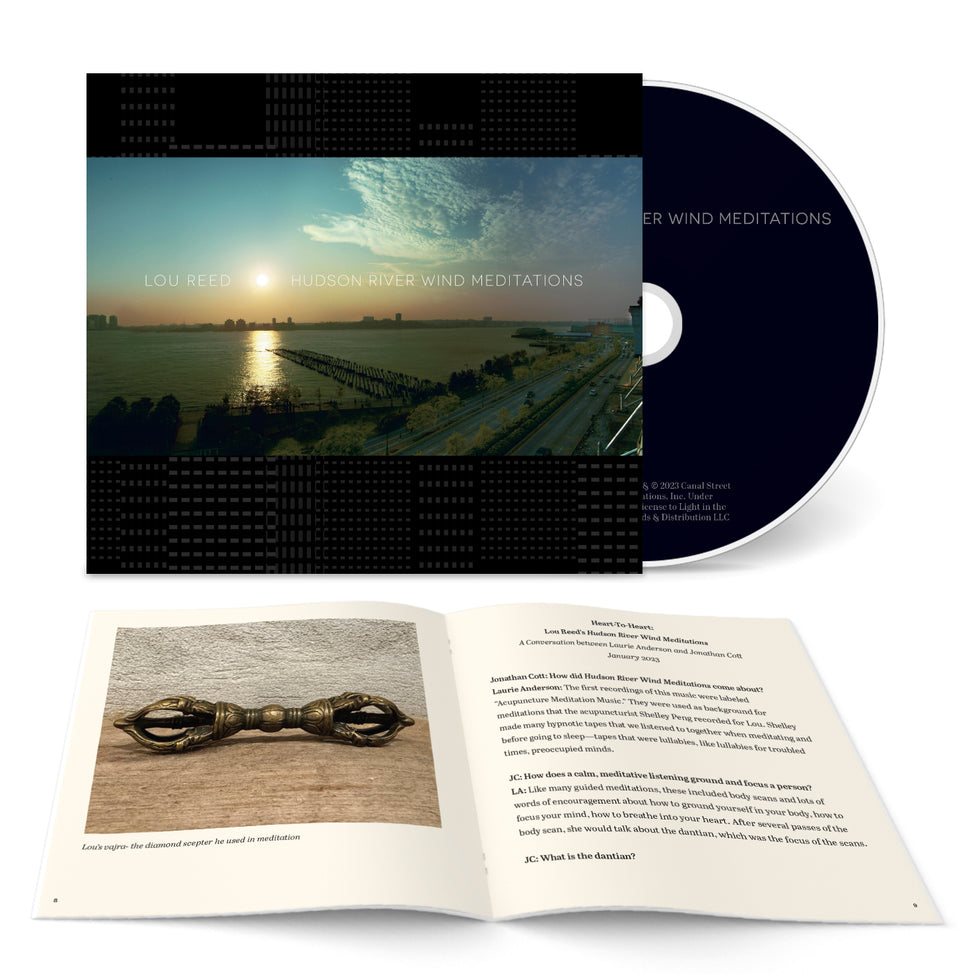 Lou Reed Hudson River Wind Meditations 2LP (Glacial Blue Vinyl)