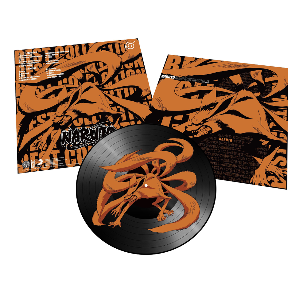 Various Artists | NARUTO BEST COLLECTION (Kyubi Picture-Disc Various Artists | NARUTO BEST COLLECTION (Kyubi Picture-Disc