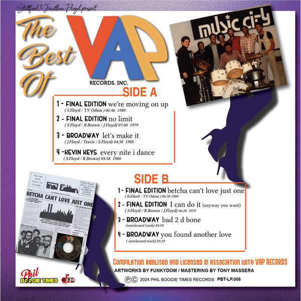 Best Of Vap Records / Various Vinyl LP Best Of Vap Records / Various Vinyl LP
