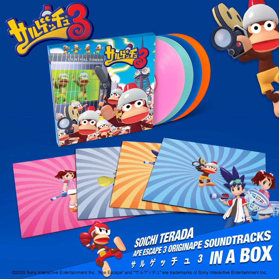 Soichi Terada: Ape Escape 3 Originape Soundtracks in a Box