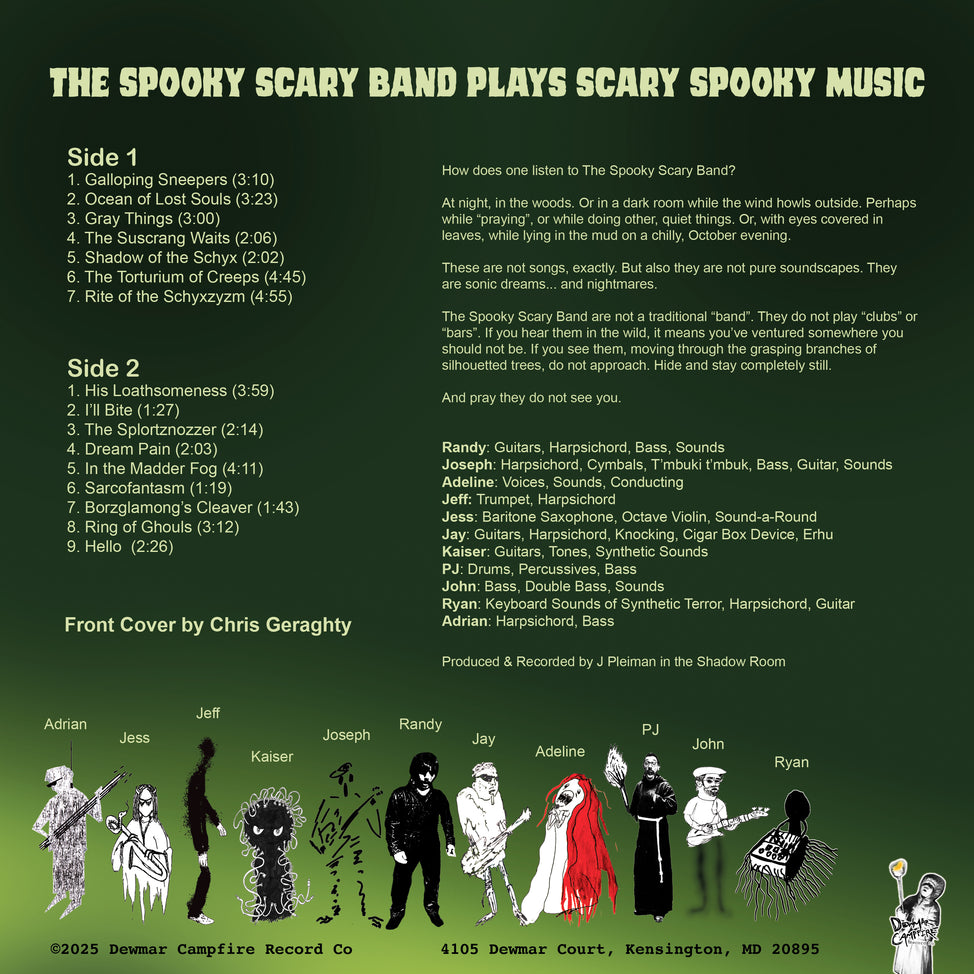 The Spooky Scary Band Plays Scary Spooky Music