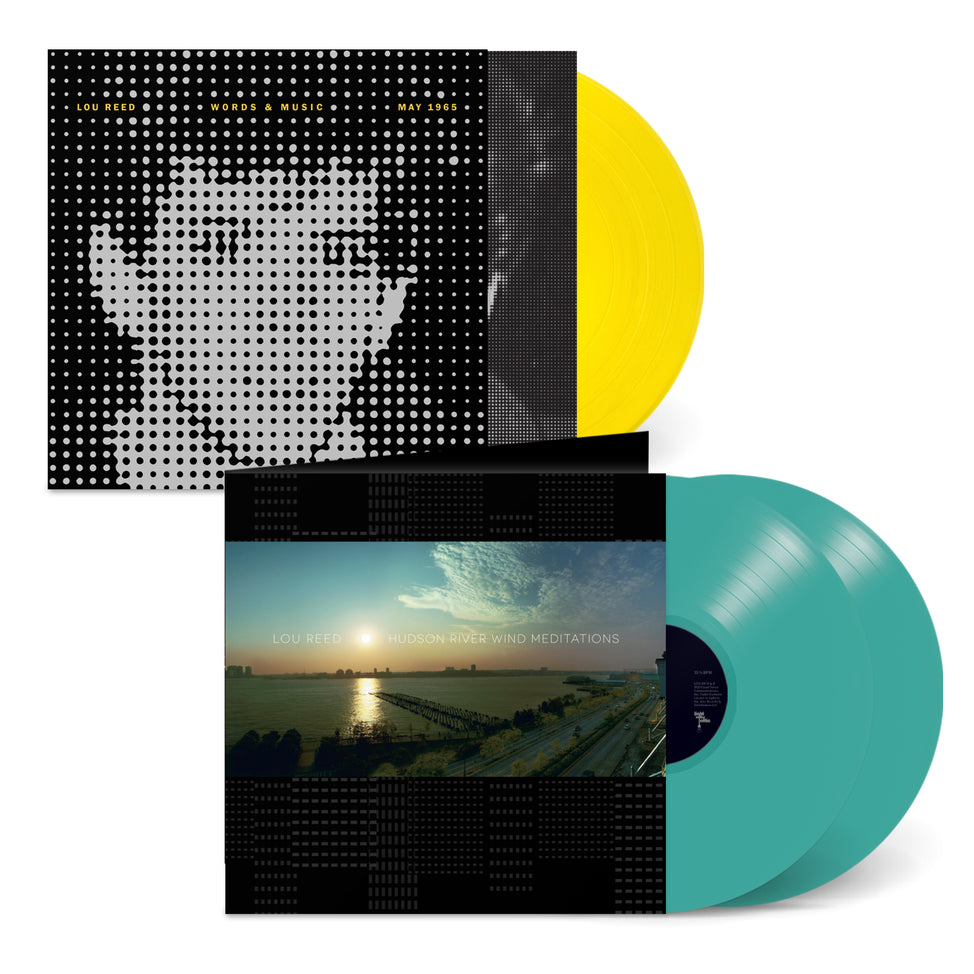 Hudson River Wind Meditations + Words & Music, May 1965 - LP Bundle (w/ Glacial Blue & Yellow Wax)