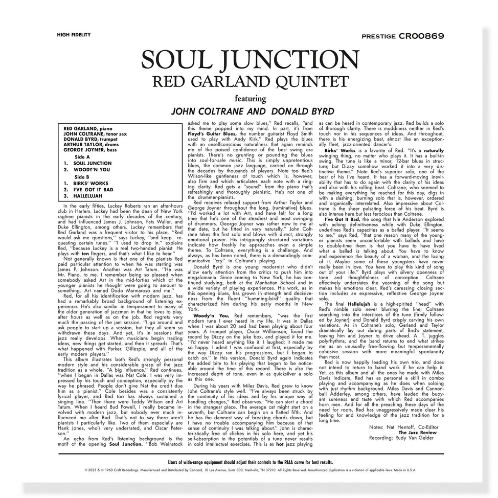 Soul Junction (Original Jazz Classics Series)