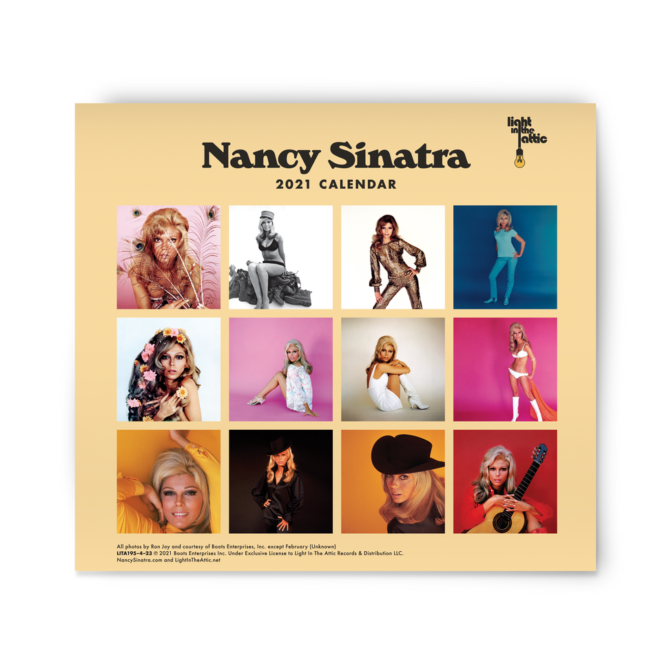 2021 Nancy Sinatra Calendar