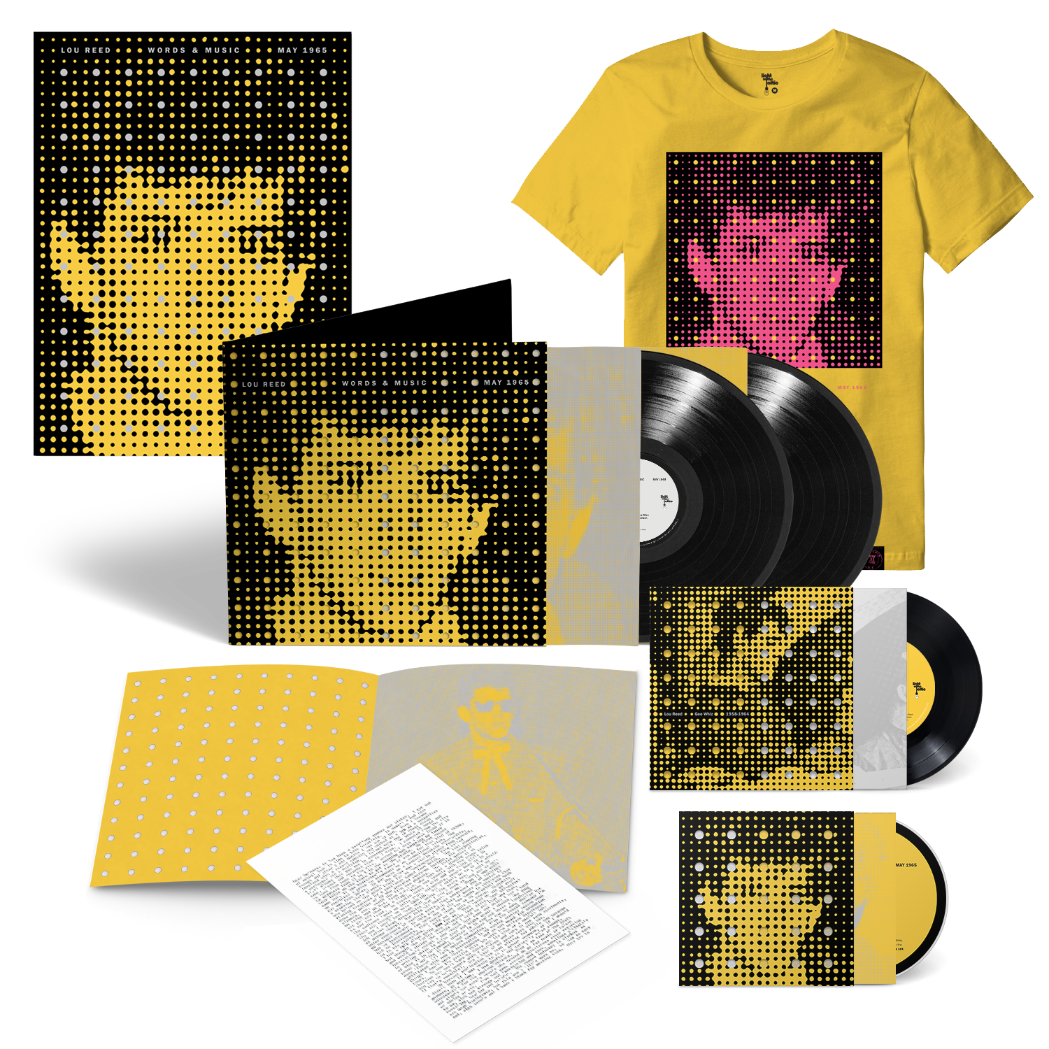 Words & Music, May 1965 - Deluxe Bundle (Yellow T-Shirt)