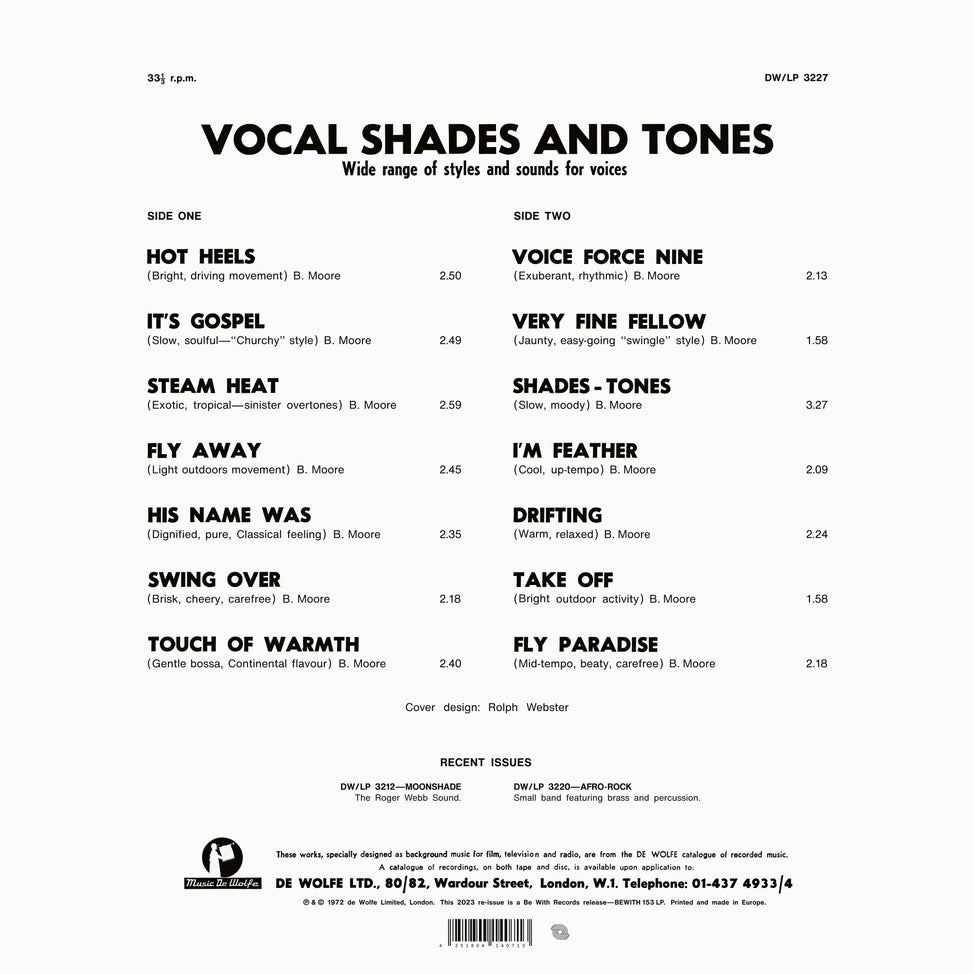 Vocal Shades And Tones