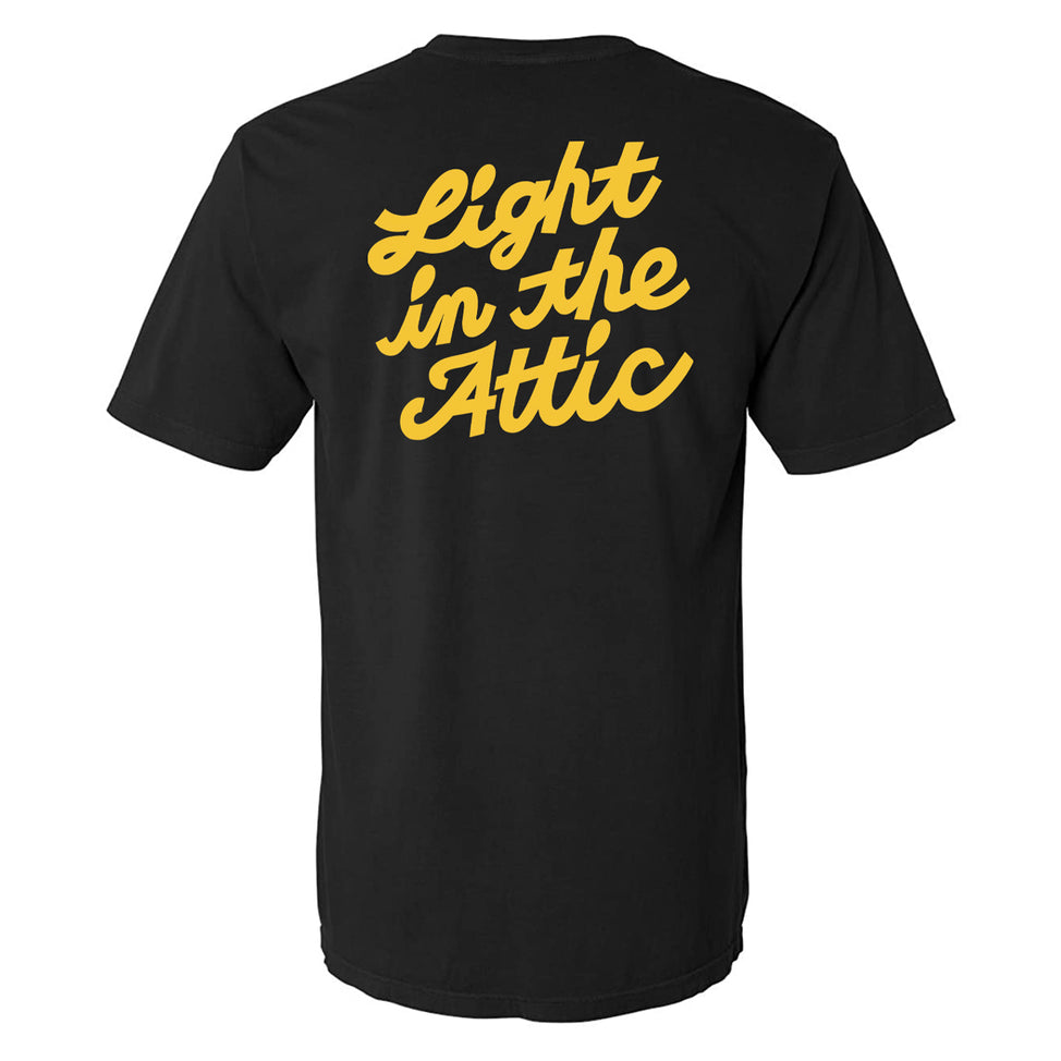 Light In The Attic - Official Pocket Tee (Black)